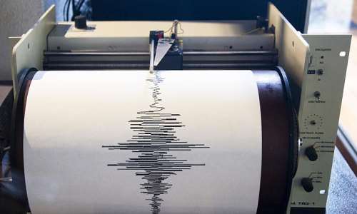The earthquake measured 7.0 on the Richter scale. -  Science Photo Library via Reuter/ Illustration picture