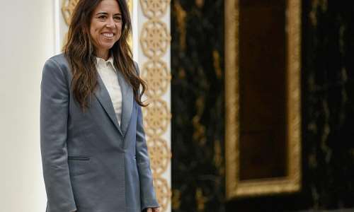Lana Nusseibeh is a well-regarded minister of state at the United Arab Emirates foreign ministry, having previously represented Abu Dhabi at the UN -  Eric Lee, AFP