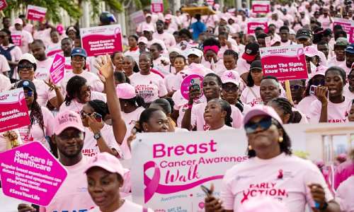 Breast Cancer: Breast Society leads awareness walk to promote early detection