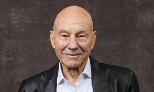 Patrick Stewart, poses for a portrait in Pasadena, California on January 9, 2023. -  Willy Sanjuan, AP