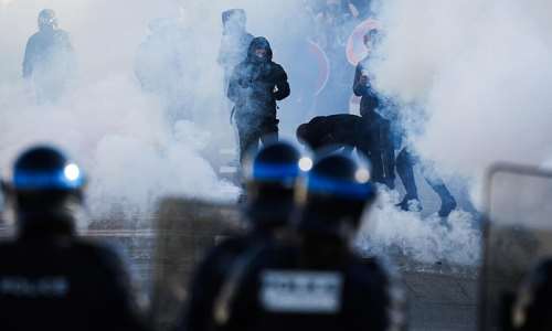 The sometimes violent protests at schools across France have shaken the country. -  Fred Tanneau, AFP
