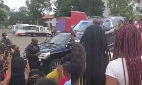 Legon girls mob Nigerian actor Jim Iyke