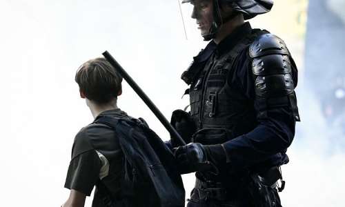 Teen loses hand picking up grenade as French student protests enter ‘black week’