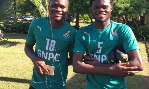Daniel Amartey and Thomas Partey