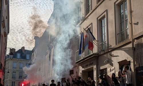 Were fed up: Paris students rise up in a movement that shows no sign of slowing