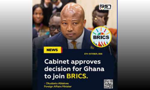 Cabinet approves decision for Ghana to join BRICS