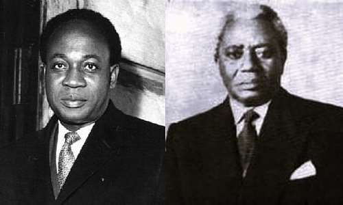 President Kwame Nkrumah and Dr. J B Danquah