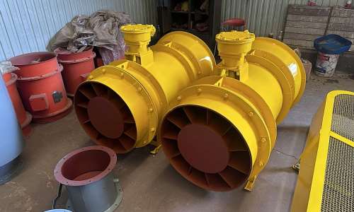 underground mining fans
