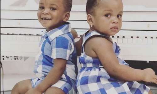 Paul Okoyes Twins Slay in Uniformed Outfit