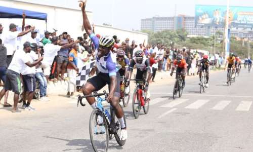 Lawrence Adjei wins Ojatson Sports Foundation Cycling Race