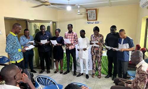 Swearing in of the National Officers of OBOSA