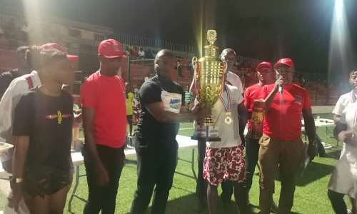 Young Boys of Kokompe Win Tug of War Challenge