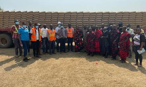 Genser Energy Supports Appiatse Community with 1000 Bags of Cement