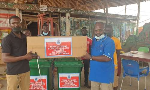 Tema Citizens Club of Holland donates to Citizen Check International