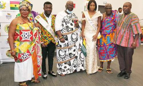Amanda Kwarteng is Miss Ghana65 in Paris; Michael Akhainyah is Mister Ghana