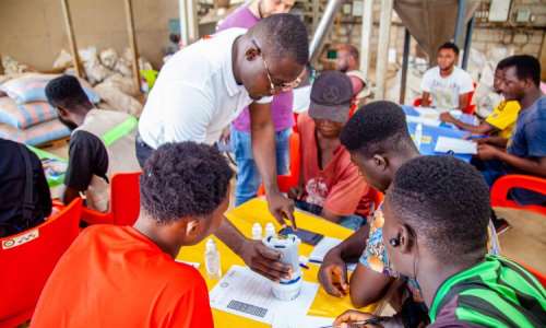 Ghana Recycling Project: Implementers, miniplast and TrinamiX join forces to tackle plastic waste