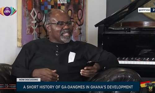 Ayikoi Otoo talks about contributions of Ga-Dangme’s to Ghana’s development