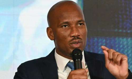 Didier Drogba played 103 games for Ivory Coast, scoring 63 goals, but lost a bid to become president of the country's football federation last year