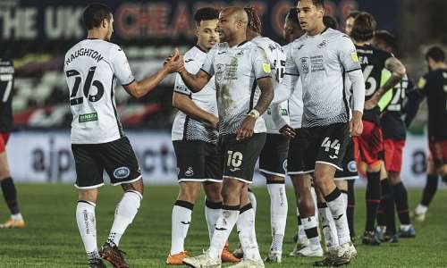 Andre Ayew on target as Swansea City beat Millwall to end four-game unbeaten run