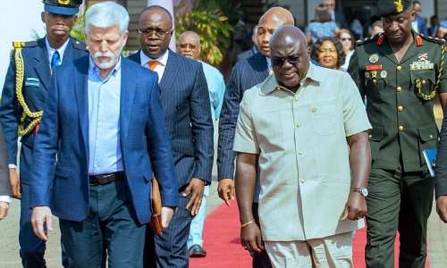 Czech Republic President leaves Accra after three-day State visit