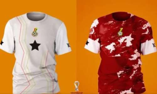 2022 World Cup: Black Stars jersey's for global showpiece leaks