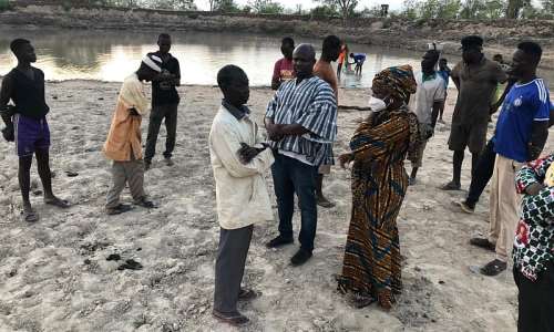 Salaga South: MP pays working visit to dredging and dam reconstruction site