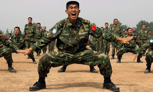 The Africa Union's military intervention capacity can benefit hugely from the experience and capabilities of China's People's Liberation Army. - Source: EFE-EPA/Michael Reynoldss