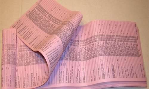EC presents Techiman South pink sheets to Wenchi Court