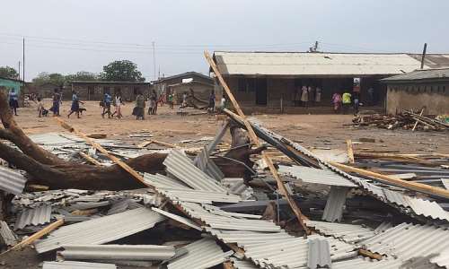 Ada-West: Rainstorm destroy homes, many displaced
