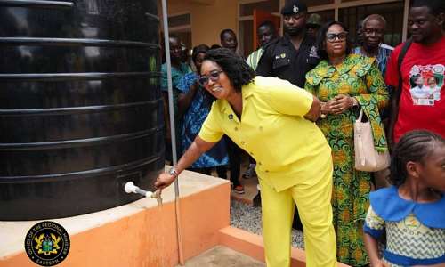 Eastern Regional Minister commissions 11 DACF projects in Birim Central
