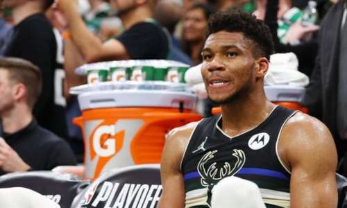 Milwaukee Bucks star Giannis Antetokounmpo was kept quiet by the Boston Celtics in game seven