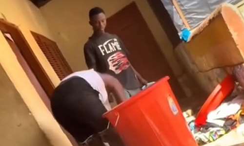 Poolside Drama: Woman Packs Belongings After Boyfriend Ends Relationship Over Alleged Infidelity
