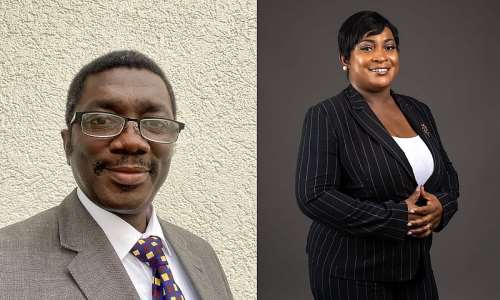 Dr. Felix Yamoah, Ruth Lindenberger