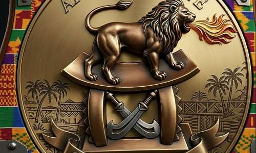 MODERN AKWAMU EMBLEM SHIELD