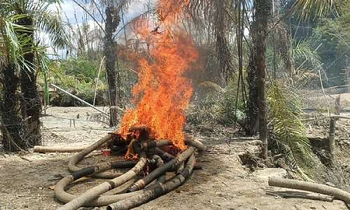 NAIMOS intensifies crackdown on illegal mining along Ankobra River