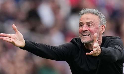 Luis Enrique is attempting to steer Paris Saint-Germain to back-to-back champions League titles. -  AP - Christophe Ena