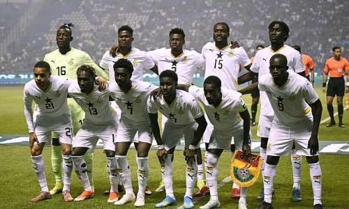 A national squad from Ghana will compete at the World Cup for the fifth time. - AFP - ALFREDO ESTRELLA