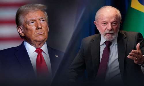 Donald Trump and Lula da Silva, presidents of the United States and Brazil, respectively -  France 24