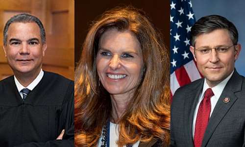 Christopher R. Cooper - US Federal Court Judge, Maria Kennedy Shriver and Mike Johnson - Speaker of the United States House of Representatives