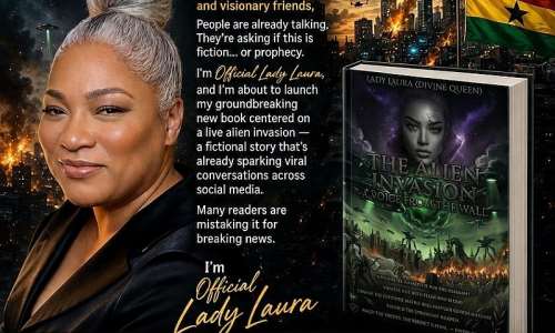 Ghana set for historic launch as official Lady Laura debuts viral alien invasion novel