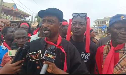 Tension in Birim North as angry NDC youth attempt to disrupt cooperative mining scheme launch