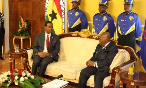President Akufo-Addo welcomes new envoys, emphasises cooperation and trade opportunities