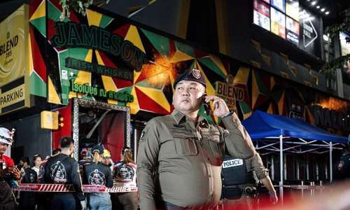 A fire in a bar in the Thai capital Bangkok killed at least 27 people late Sunday night, Prime Minister Anutin Charnvirakul said -  chanakarn LAOSARAKHAM, AFP