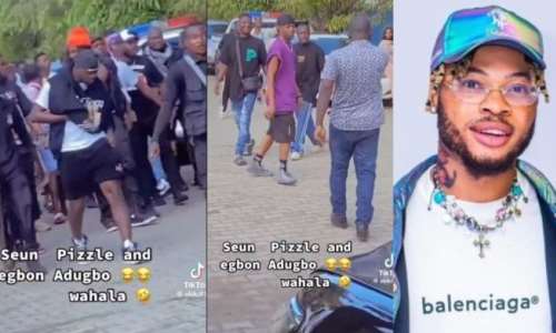 At Lasu, Footage Exposes Celebrity Blogger Holding Object Like A Gun