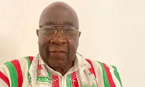 Pastor Dr. Divine Bubune Ayivor, PhD, a leading member of the Convention Peoples Party