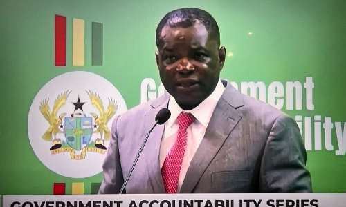Minister for Roads and Highways, Governs Kwame Agbodza