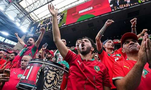 Getty ImagesImage caption: France knocked Morocco out of the World Cup four years ago