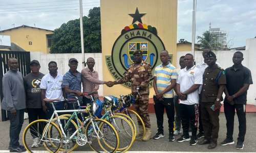 Ghana Prisons Service set to form cycling team after ACNS, GCF donation