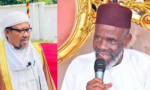 Sheikh Kamal Muhammad(Suspended) and National Imam ASWAJ  Sheikh Umar Ibrahim Imam