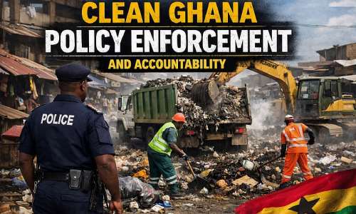 A Clean Ghana Requires Policy, Enforcement And Accountability